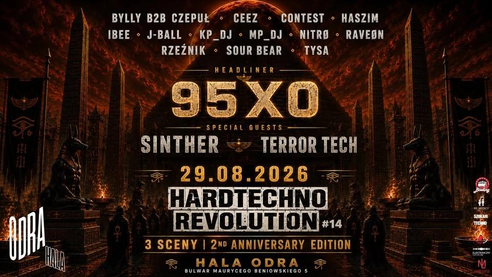 HARDTECHNO REVOLUTION #14 || 2 URODZINY || 3 SCENY || 29.08