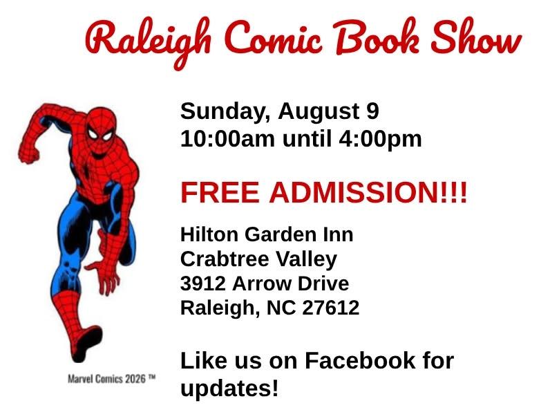 Raleigh Comic Book Show