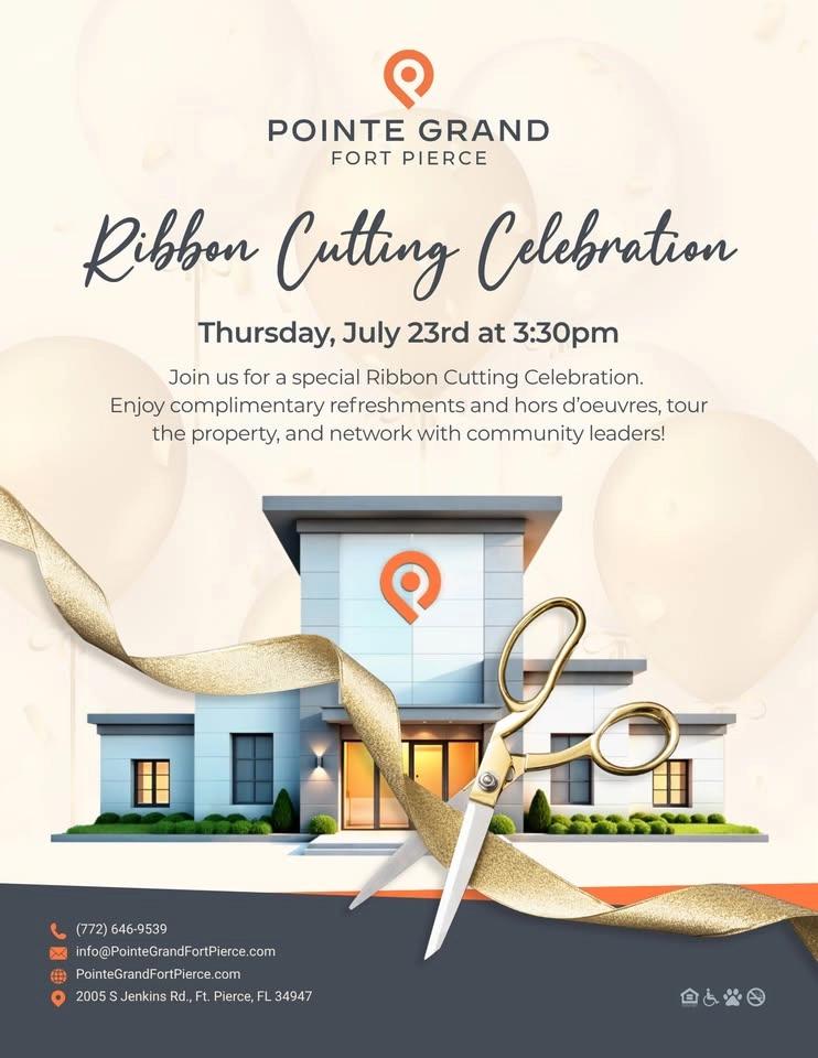 Pointe Grand Fort Pierce Ribbon Cutting