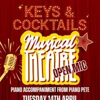 Keys & Cocktails: Musical Theatre Open Mic Returns!