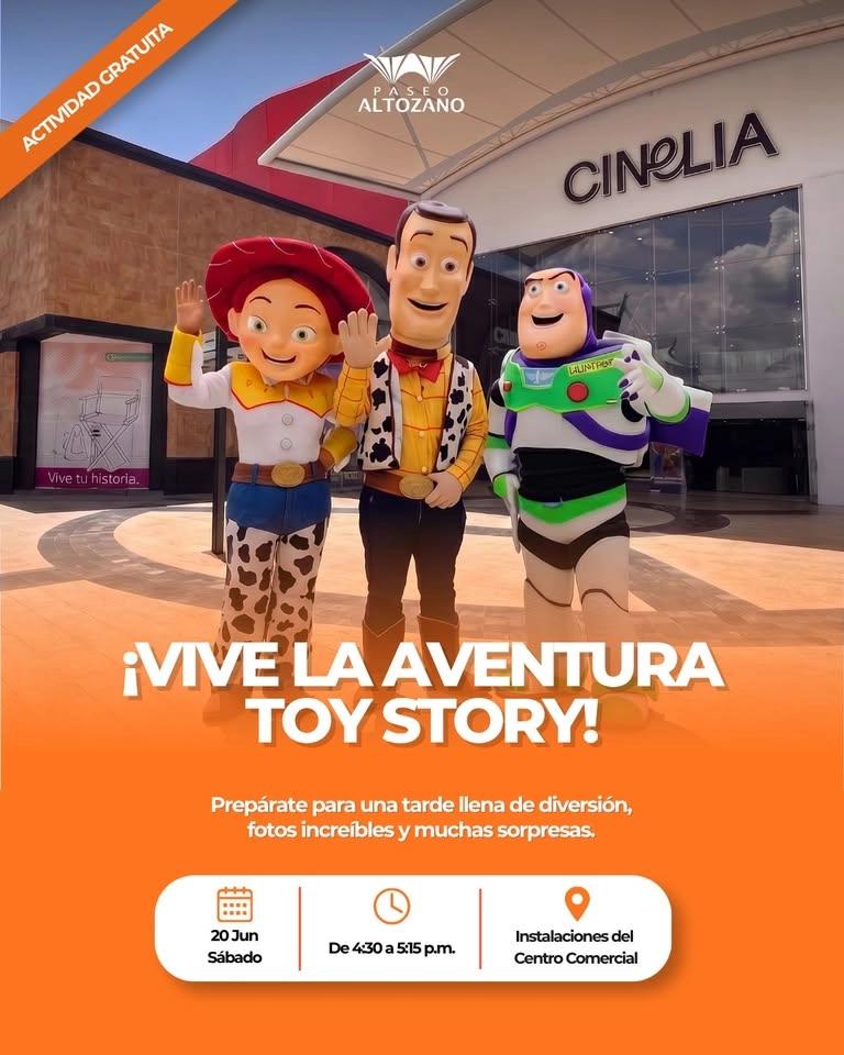 Vive la aventura Toy Story