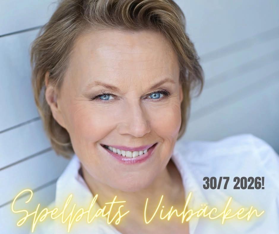 Arja Saijonmaa med band på Vinbäcken!