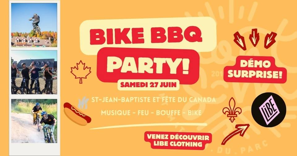 Bike BBQ Party - St-Jean-Baptiste/Fête du Canada