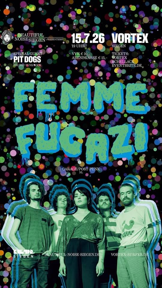Femme Fugazi (NL) & Pit Dogs (D)