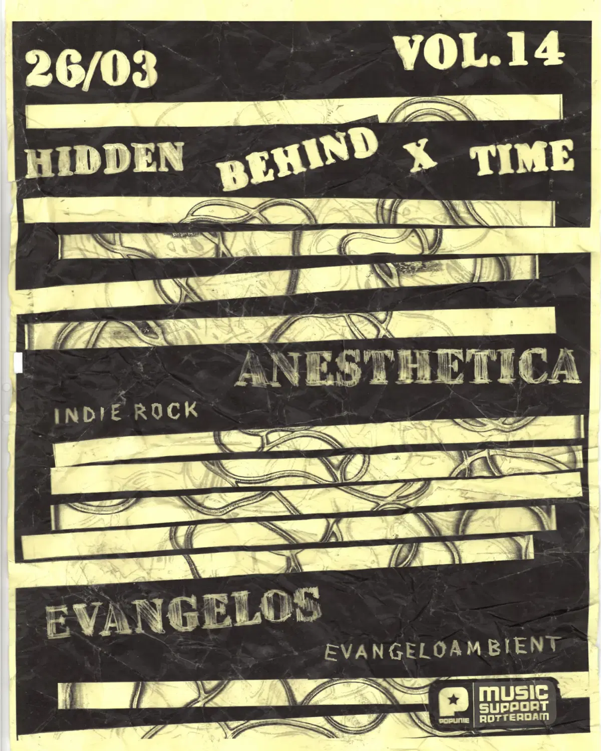 HIDDEN BEHIND X TIME VOL.14 – ANESTHETICA, EVANGELOS