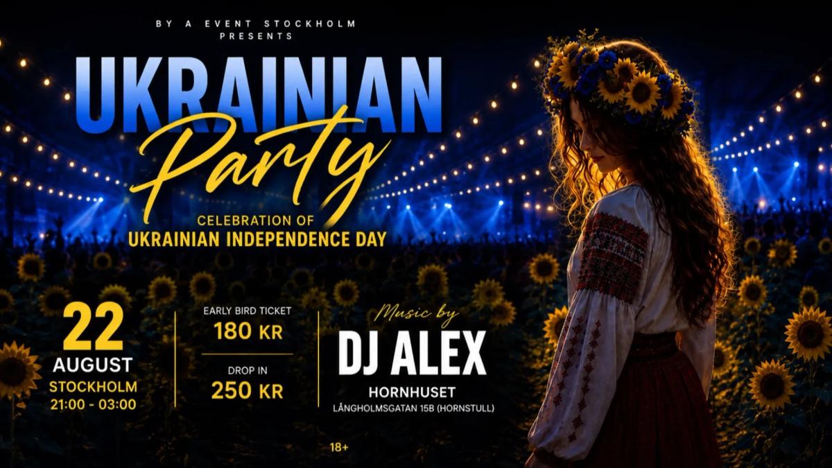 UKRAINIAN PARTY 22 AUGUST