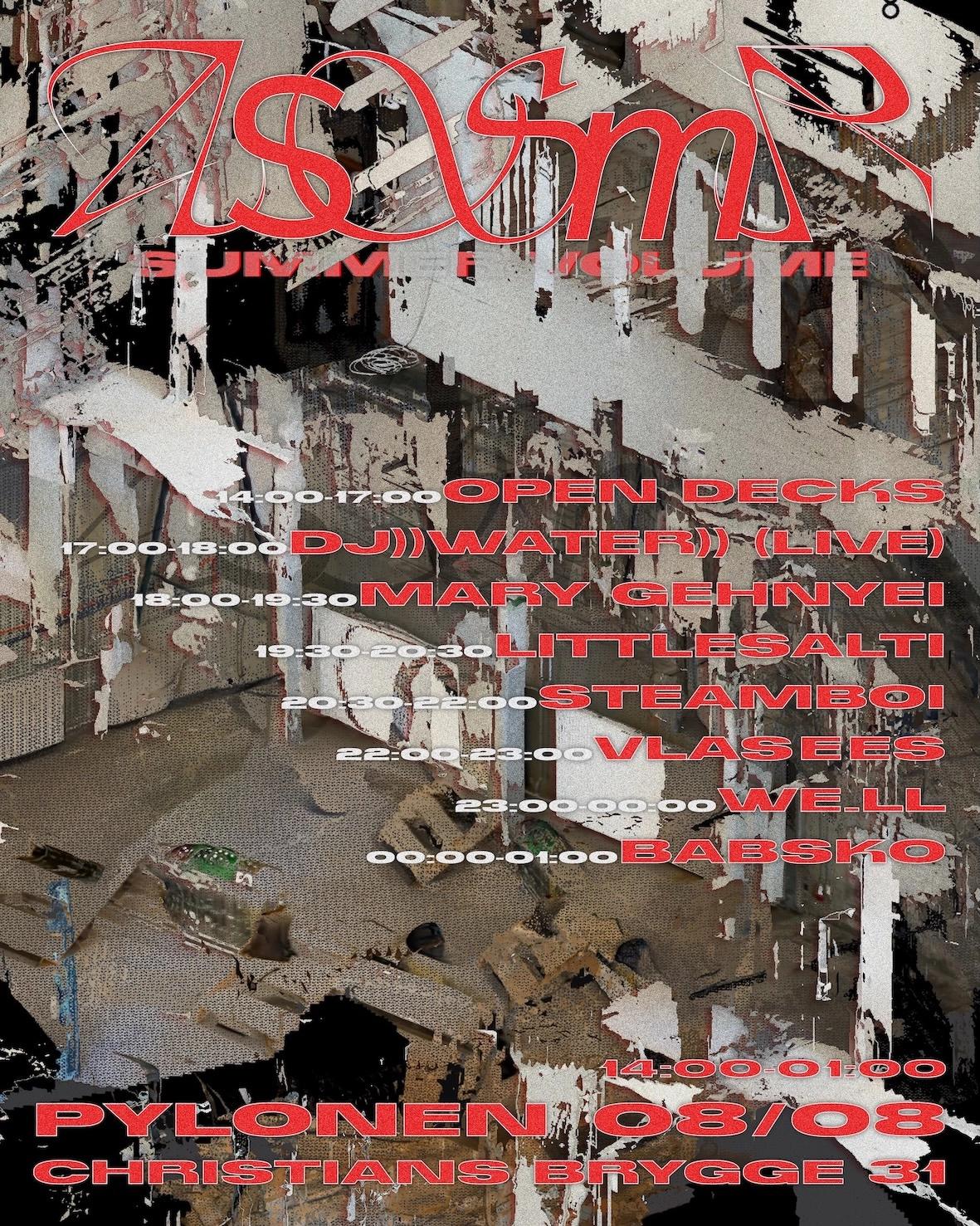 ASSMR: WORKSHOP RESIDENCY CLOSING PARTY