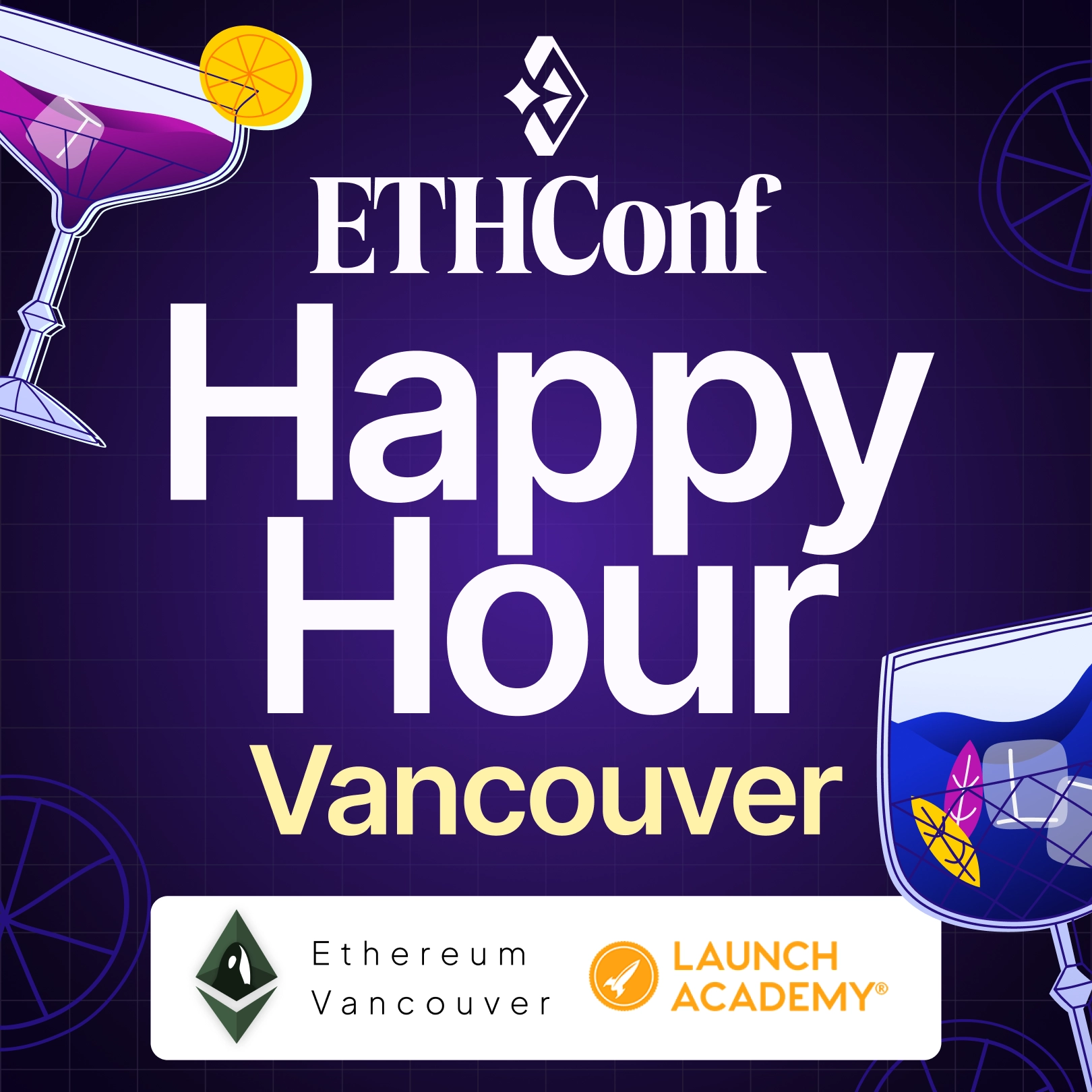 ETHConf Happy Hour Vancouver (Web Summit)