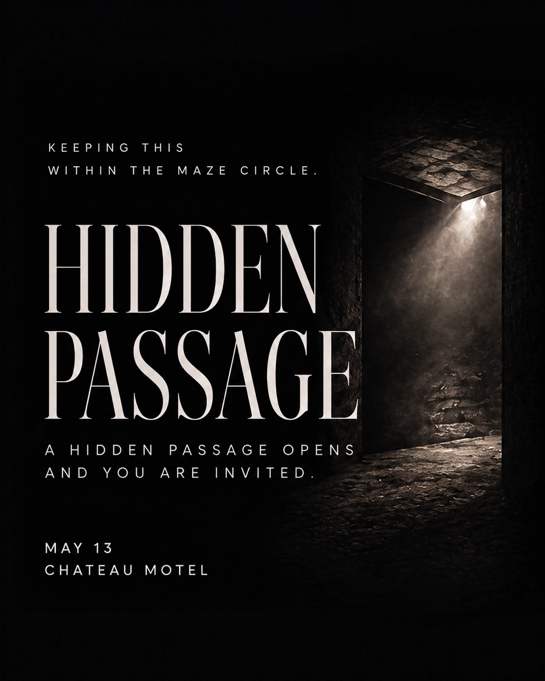 The Maze Sessions HIDDEN PASSAGE