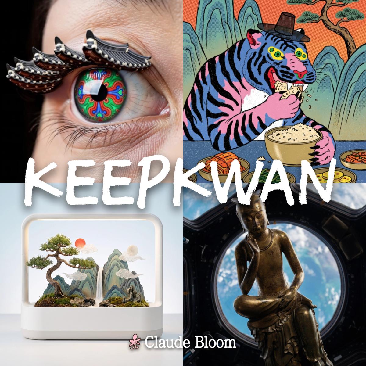Seoul | Claude Bloom × MARU x KEEPKWAN (AI-Art)