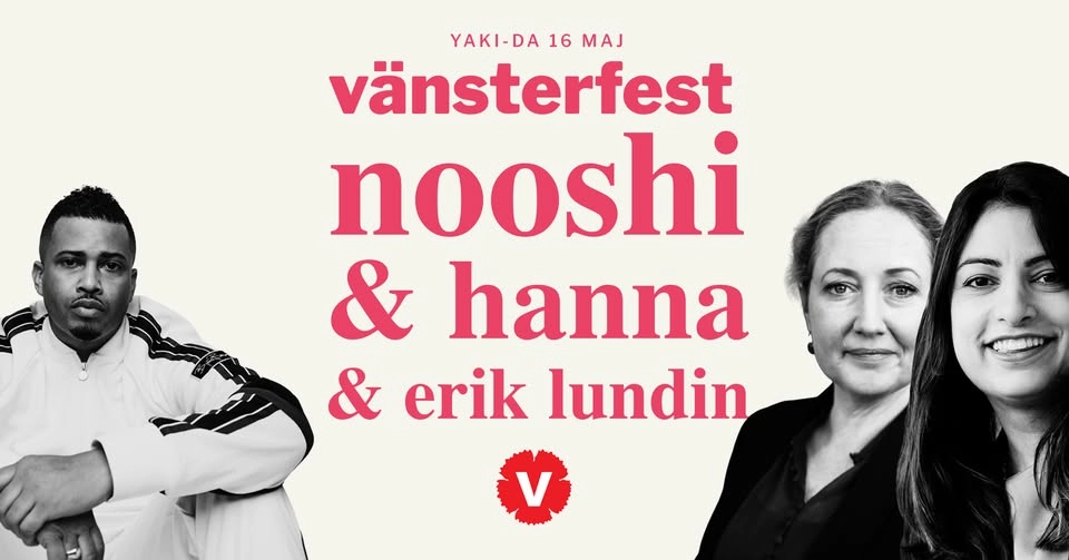 Vänsterfest med Nooshi & Hanna i Göteborg