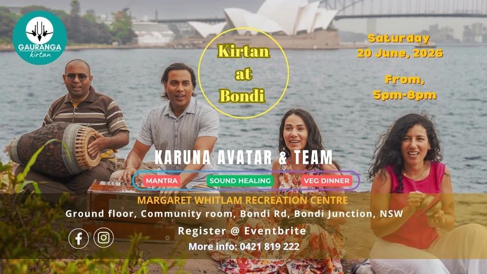 Kirtan, Sound Healing at Bondi