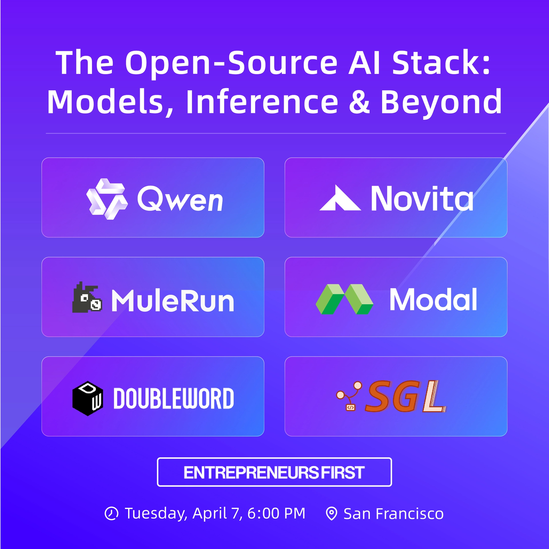 HumanX 2026 After Hours: The Open-Source AI Stack — Models, Inference & Beyond