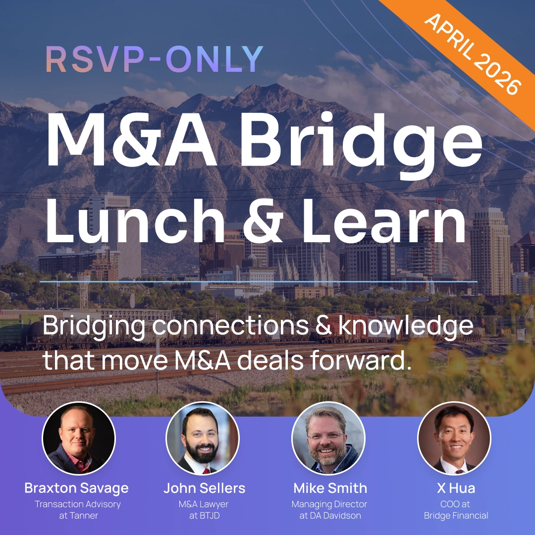 The M&A Bridge Series | Building Your M&A Deal Team