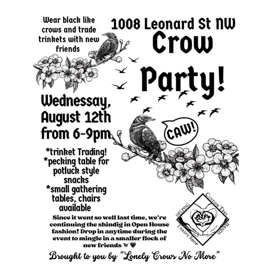 Crow Party! Trinket trading event! *Dress in black*