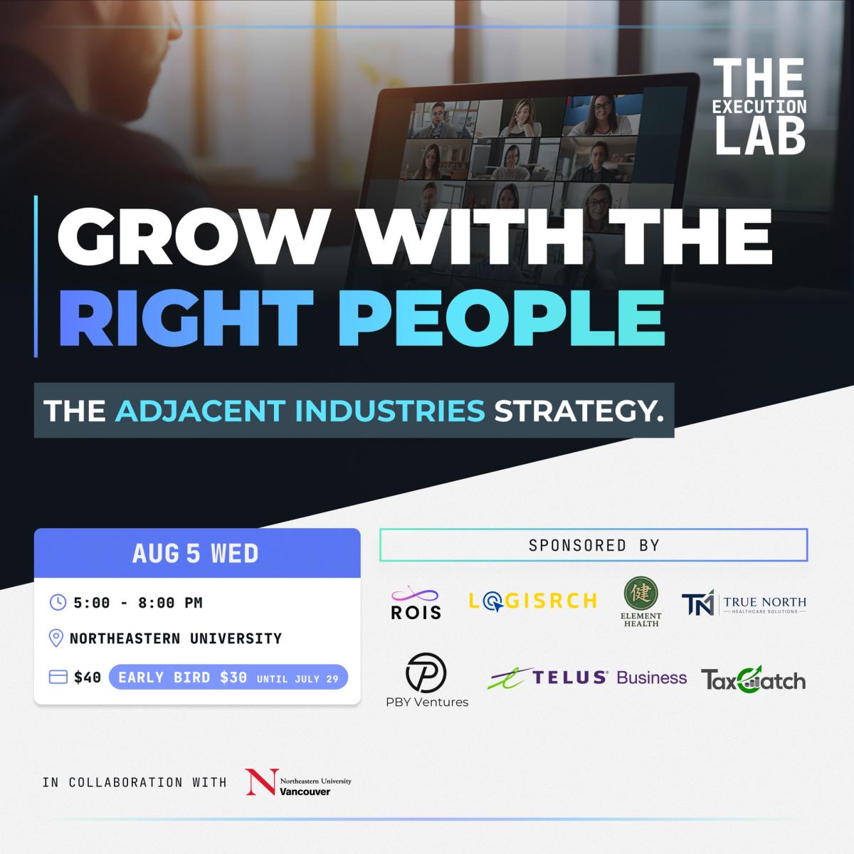 Grow With the Right People: Adjacent Industries