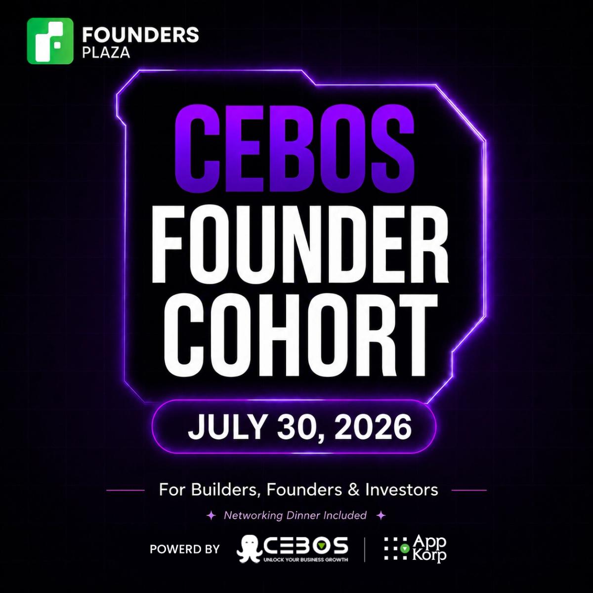 CEBOS Founder Cohort 2026