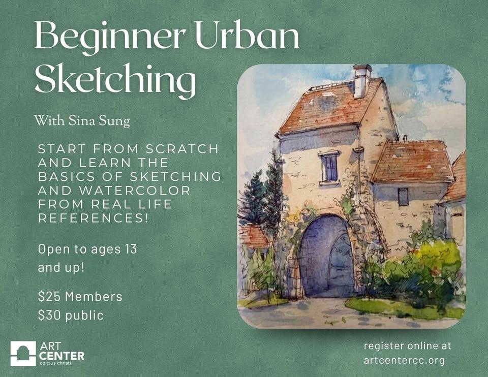 Beginner Urban Sketching w/ Sina Sung