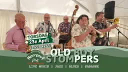 🎷 Old Boy Stompers: Äkta Torsdagssväng & Spelglädje