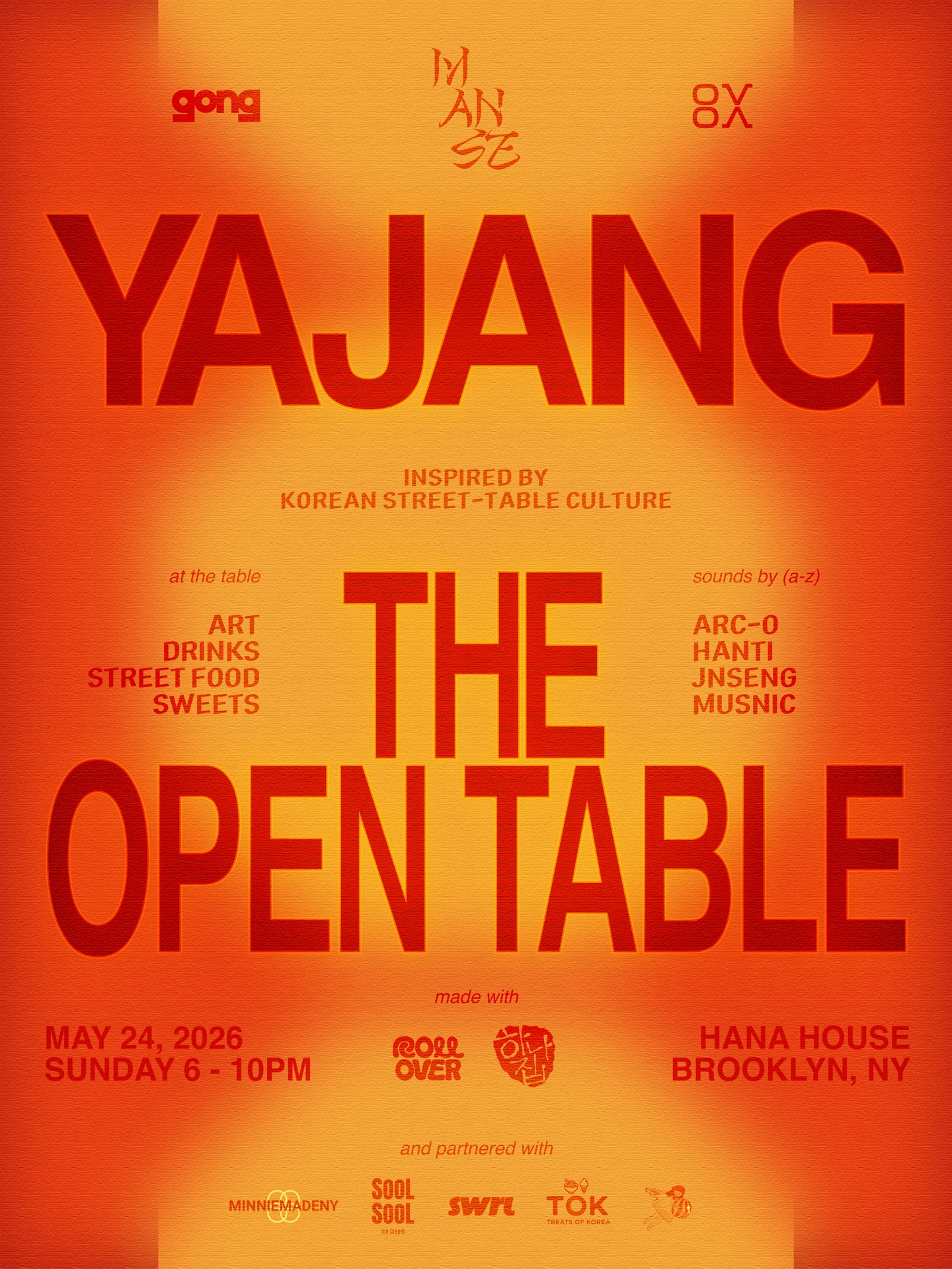 YAJANG: Korean Open Table By MANSE
