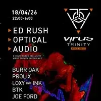 Virus Trinity w/ Burr Oak, Prolix & more