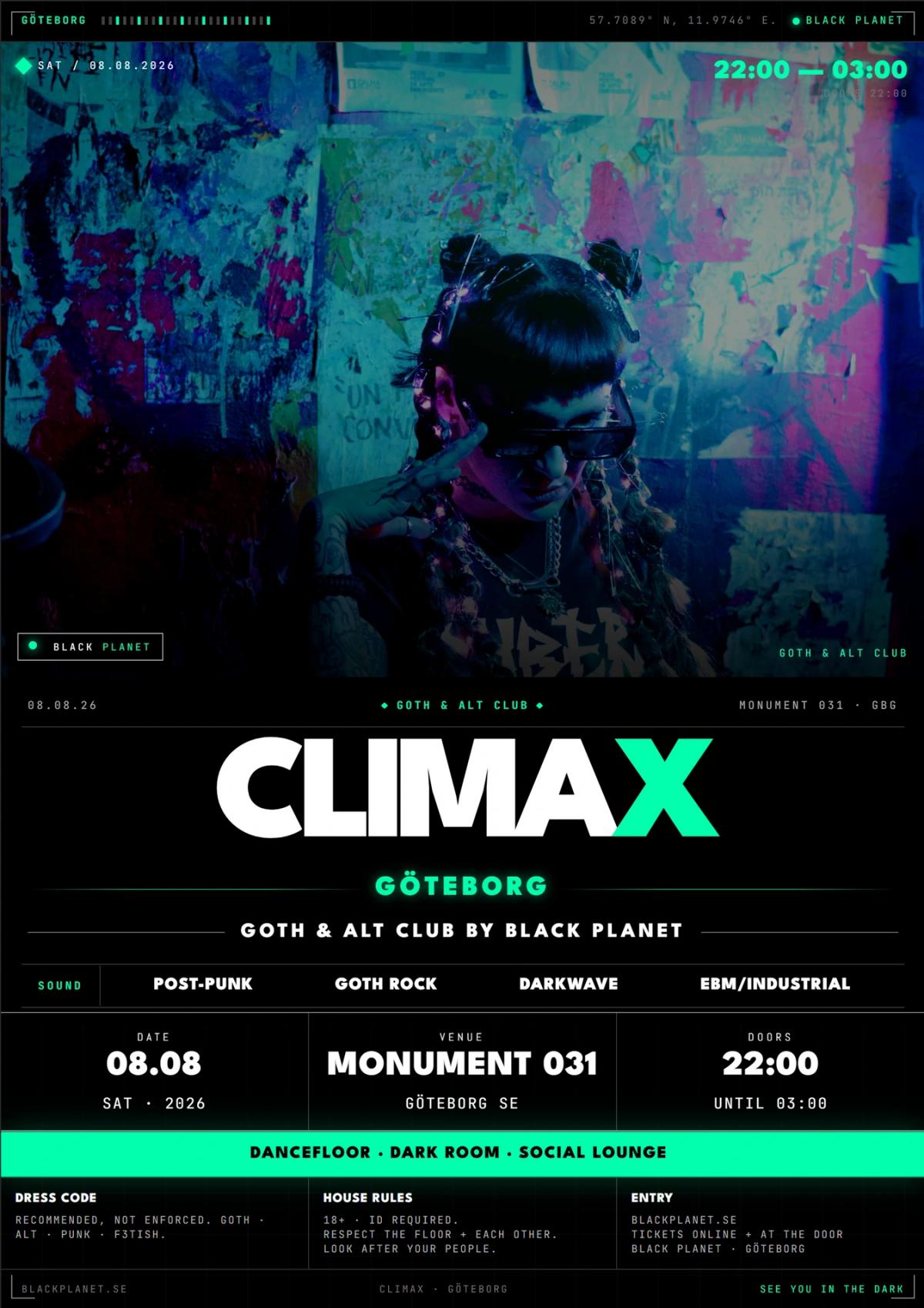 Climax - Goth club night