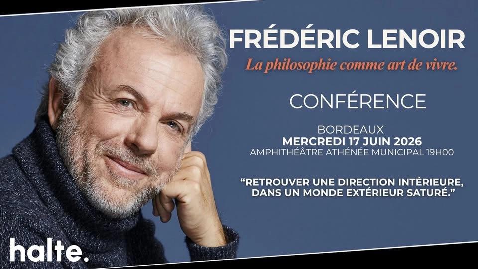 Conférence Frédéric Lenoir
