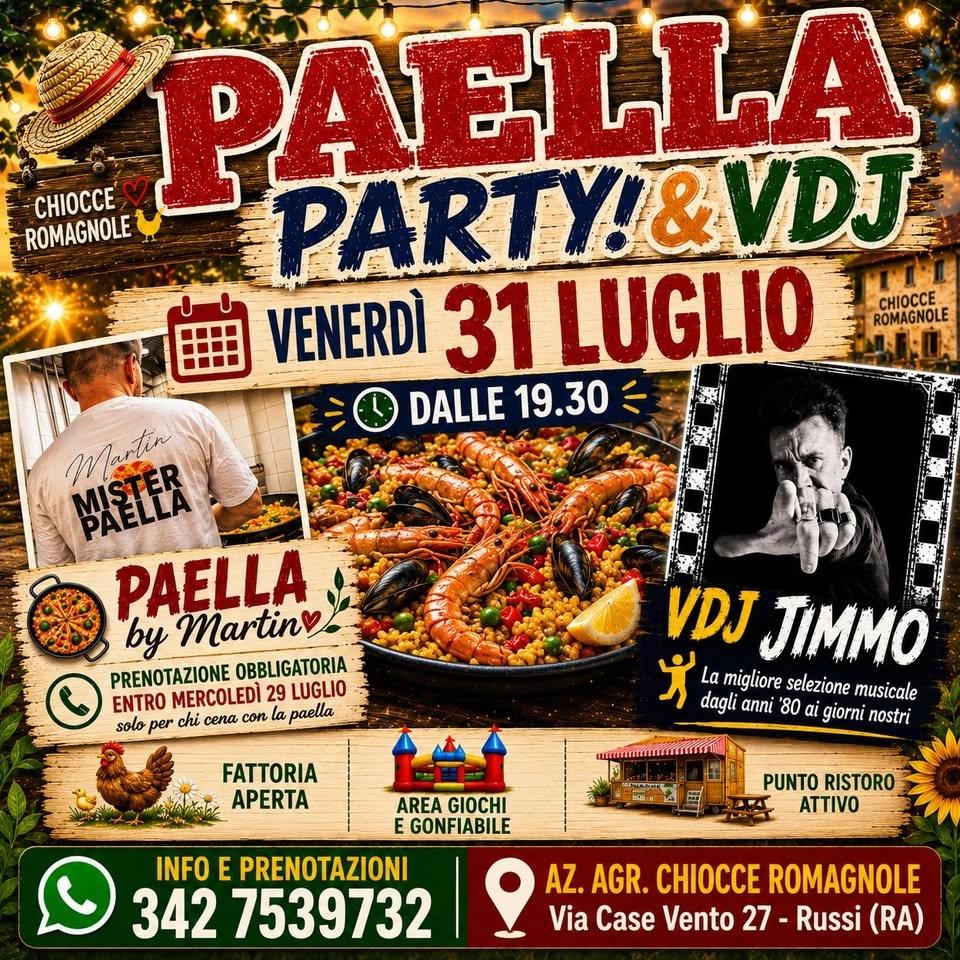 PAELLA PARTY &VDJ