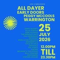 Early Doors at Peggy's 25th July