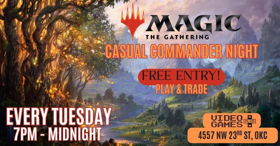 VG+ Casual Commander Nights