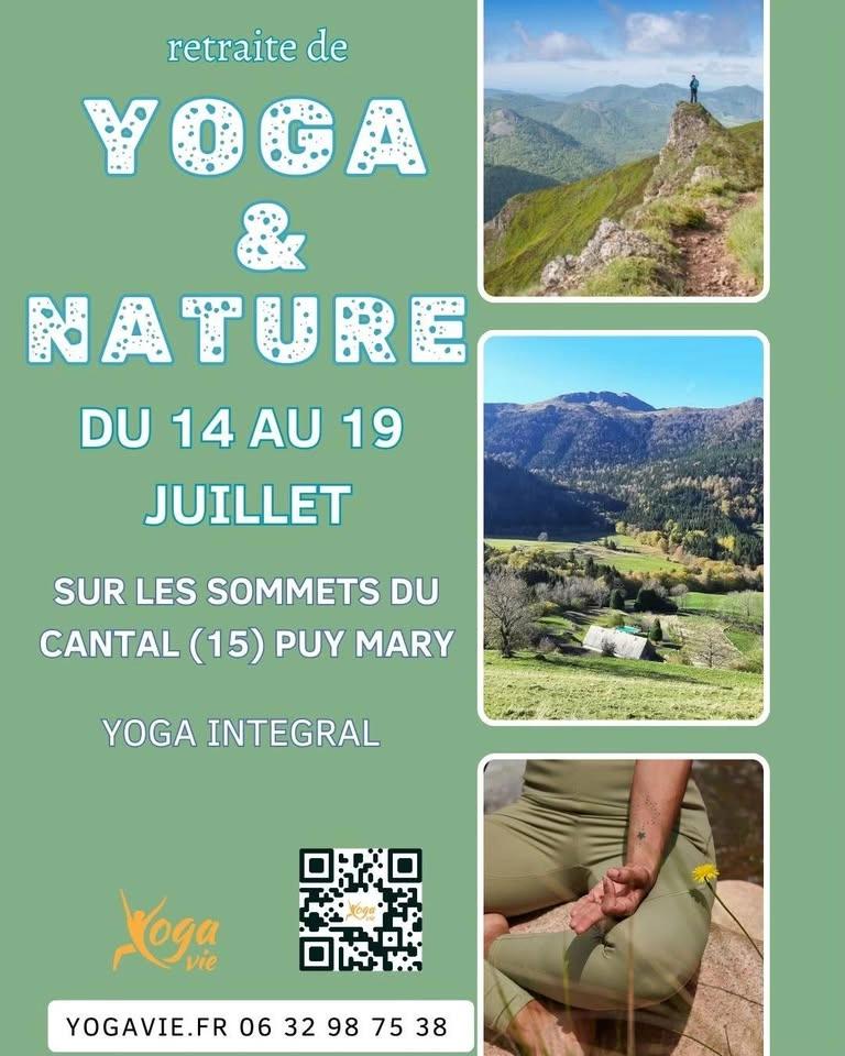 Stage de Yoga en Montagne – Volcans du Cantal