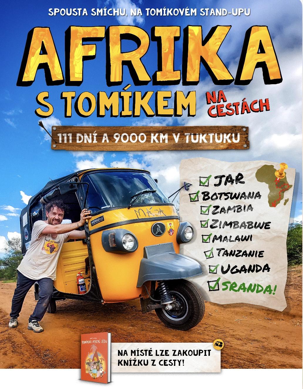 CESTOVATELSKÝ STAND UP - AFRIKA S TOMÍKEM | OPAVA