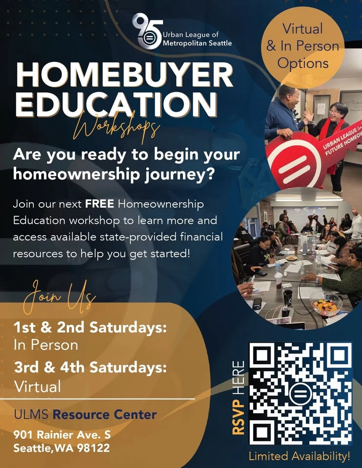 Homebuyer Education Workshops (IN PERSON)