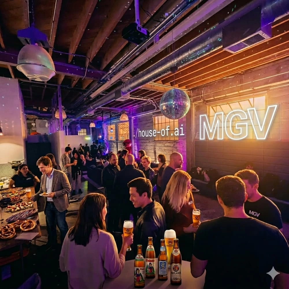 Germans in Tech Happy Hour with German Dads, Partners and Friends - presented by House of AI & MGV.vc | special guest Carsten Maschmeyer