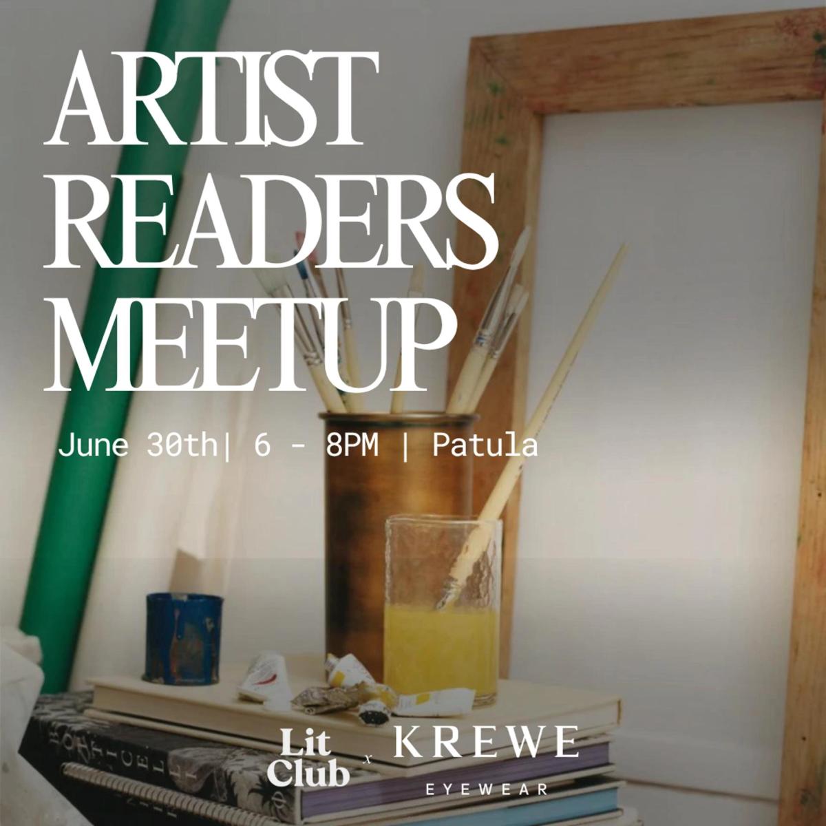 Artist Readers Meetup