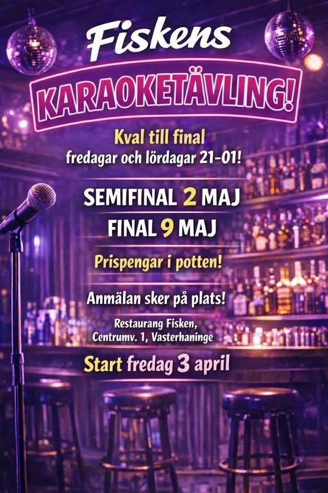 Karaoketävling, Västerhaninge