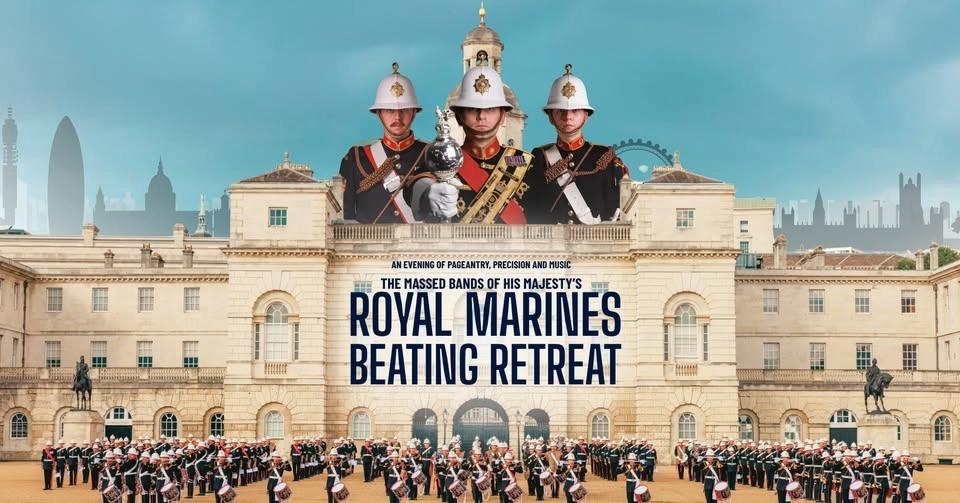 The Massed Bands of His Majesty's Royal Marines - Beating Retreat 2026