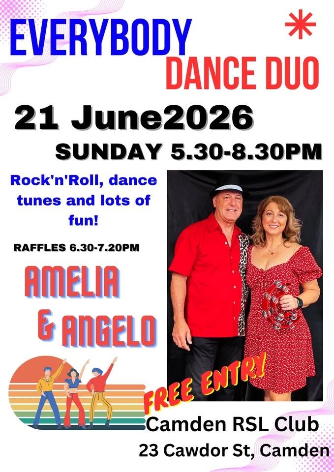 Everybody Dance Duo @ Camden RSL