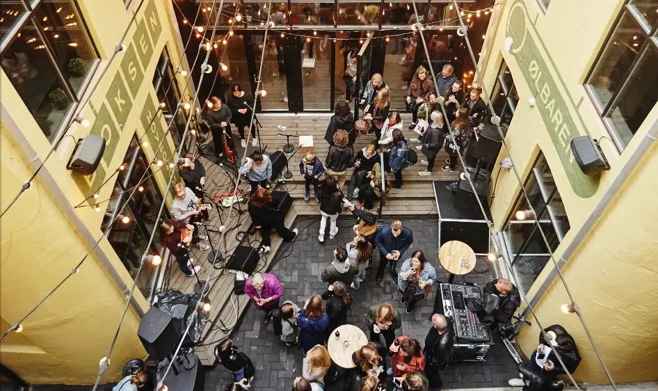 Maskeradeball på Kulturhuset