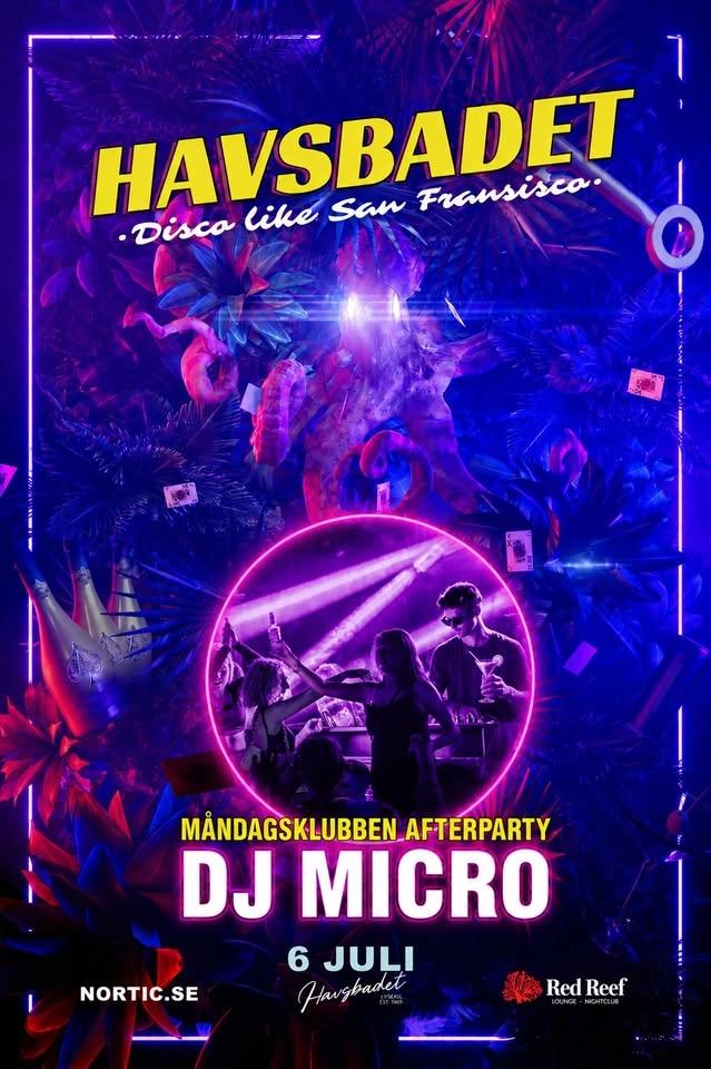 PREMIÄR MK AFTERPARTY |Havsbadet Lysekil | DJ MICRO