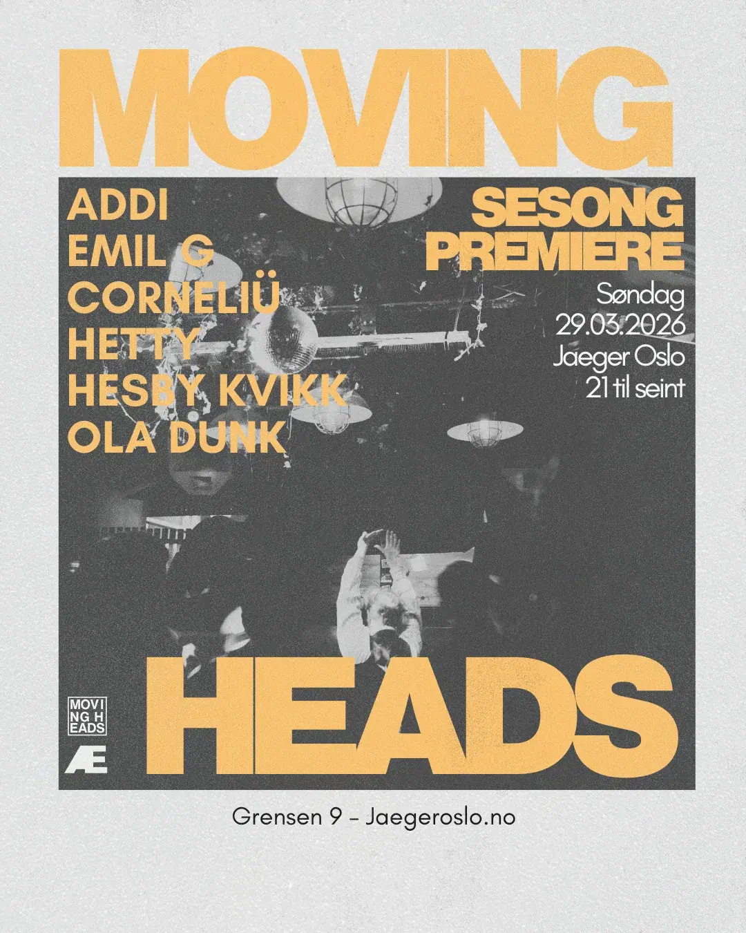 Moving Heads: Sunday season opening