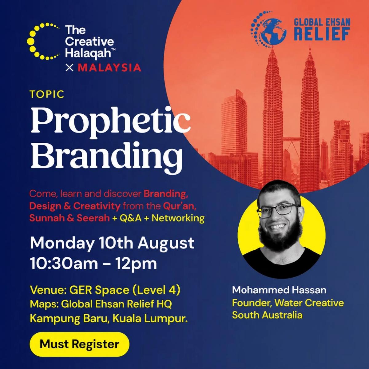 The Creative Halaqah x KL: Prophetic Branding