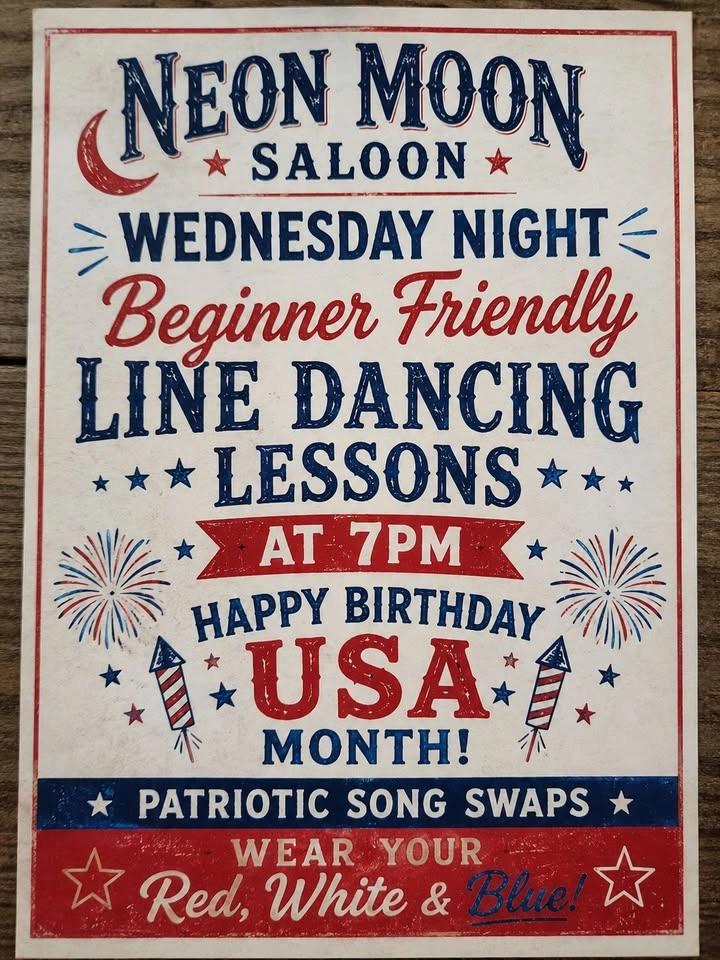 Beginners Friendly Country & Club Line Dancing Class