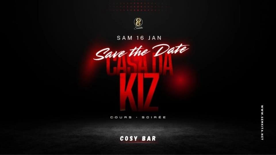 CASA DA KIZ #7. Soirée Kizomba by Semkita. 3 Salles