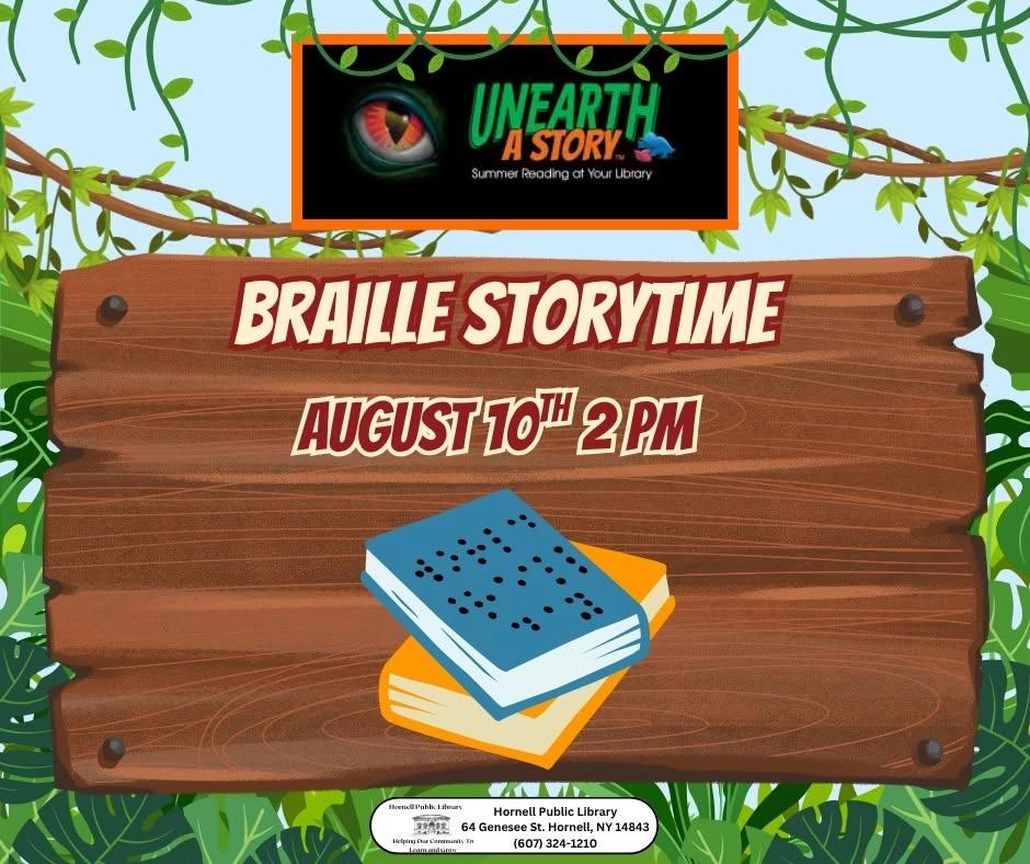 Braille Storytime w/ Chris Lomax!