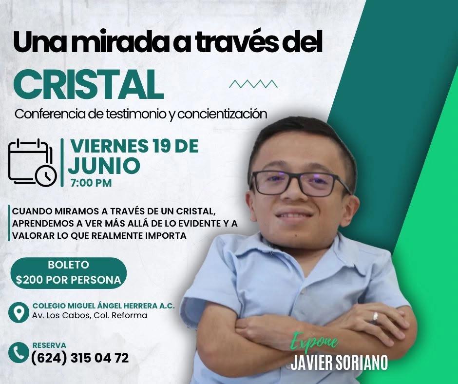 Conferencia "Una Mirada a través del Cristal"