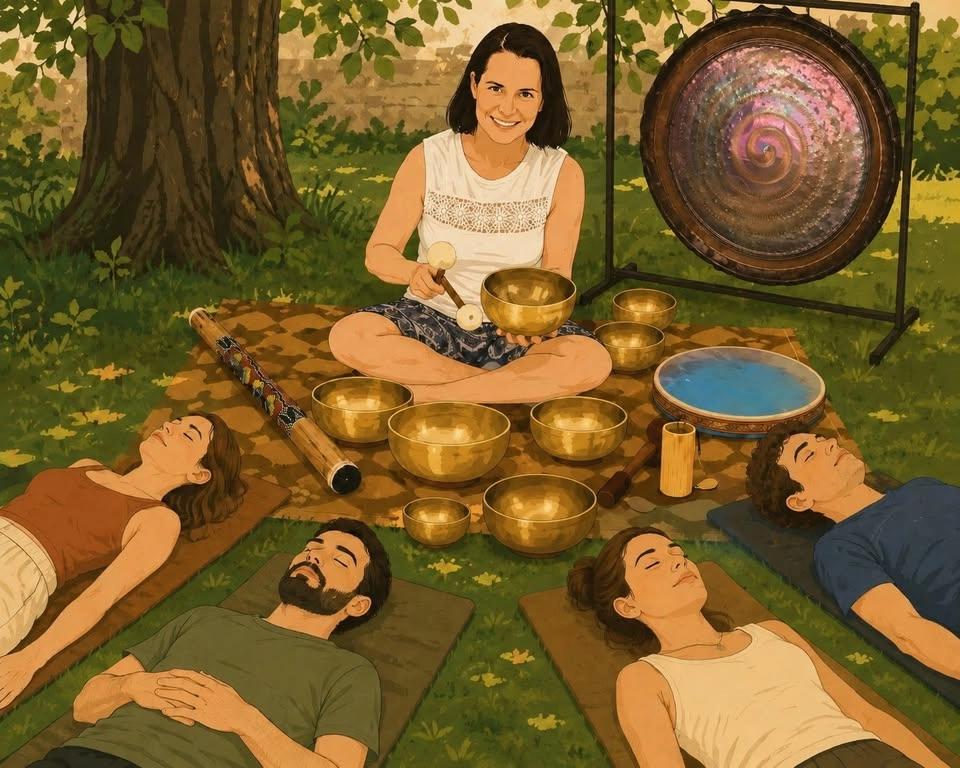 🌿 Szabadtéri Hangtálfürdő - ismét a természet ölelésében 🌿