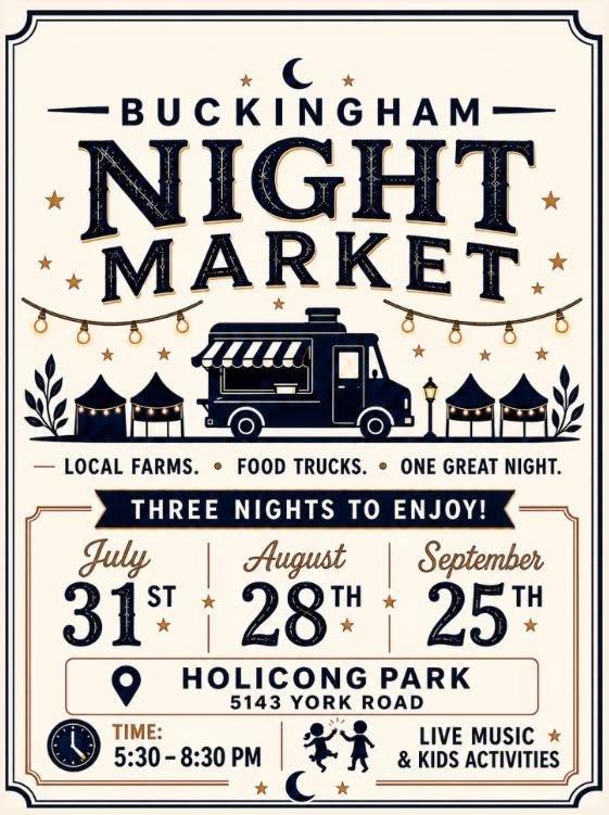 Buckingham Park & Rec-Night Market