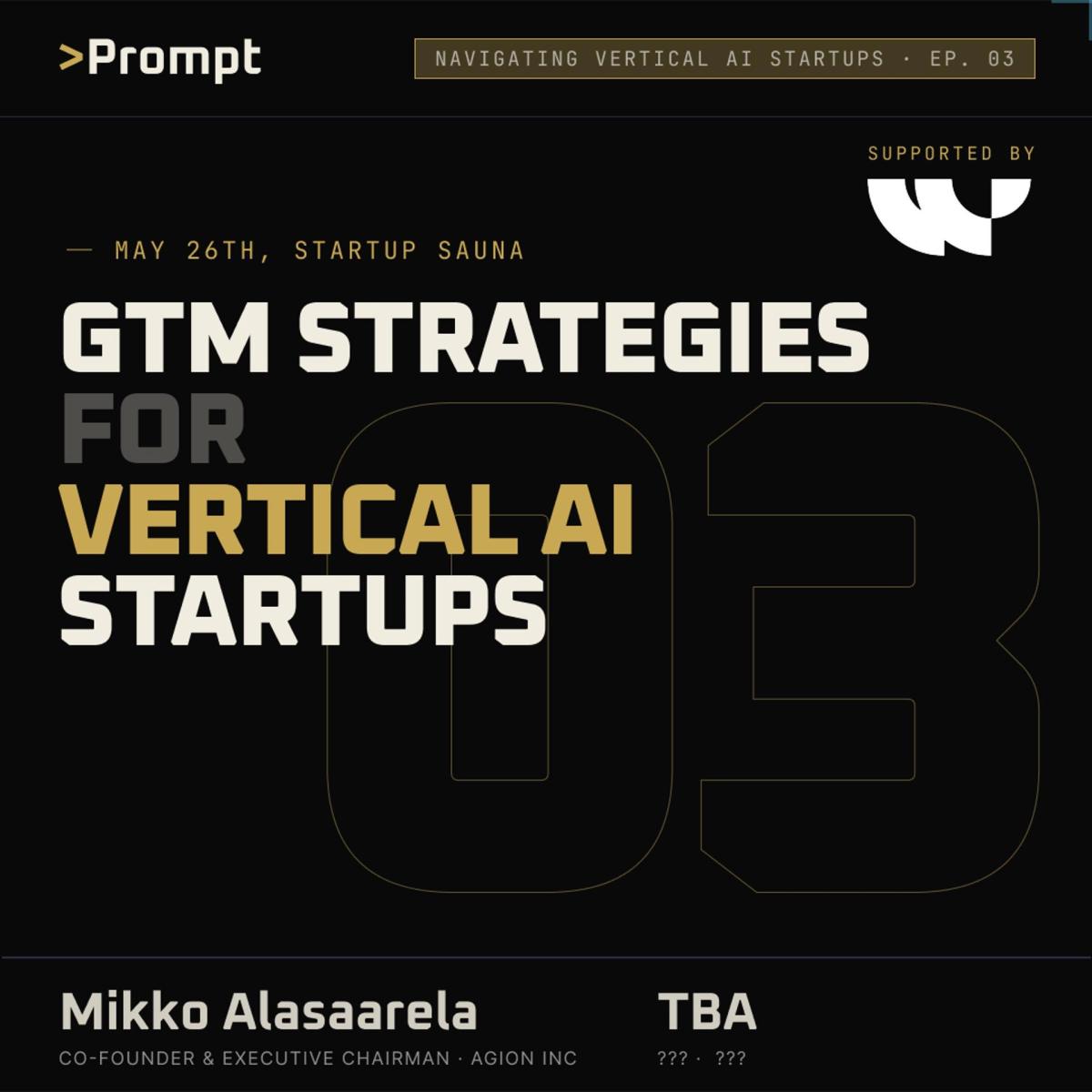 Prompt: GTM Strategies for Vertical AI Startups