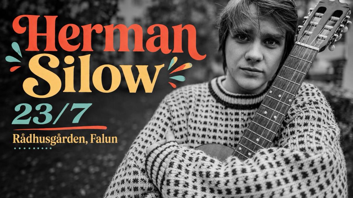 Herman Silow med band - Rådhusgården